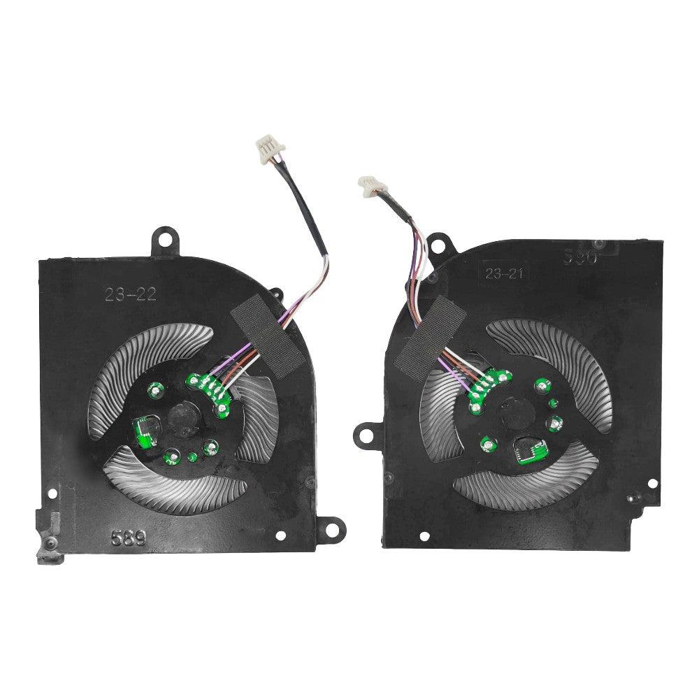 New CPU+GPU Cooling Fan for MSI Stealth 15M MS-1562 MS-1563 BS5405HS-U4W U4X