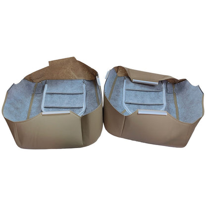 For 1999 2000 Ford F250 F350 Lariat Driver & Passenger Side Bottom Seat Covers