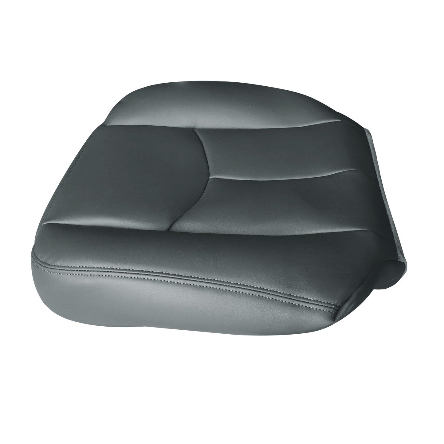 Driver Bottom Seat Cover Dark Gray For 2003-2007 Chevy Silverado 1500 2500 HD