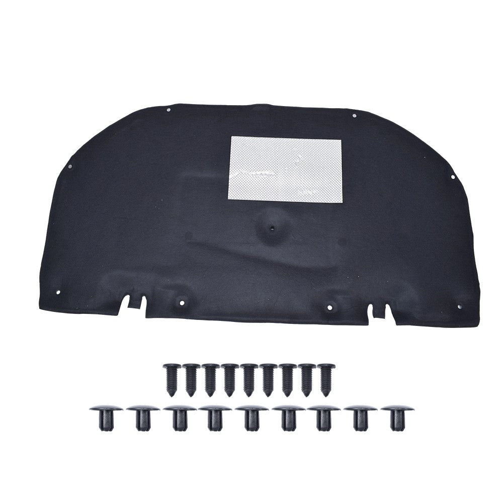 For Toyota Camry 2018-2022 Cotton Hood Engine Sound Heat Insulation Pad Black