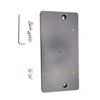 4G58271139B9 Rear License Plate Tag Holder Mount Bracket For Audi A6 S6 12-24