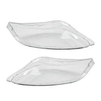 A Pair Front Headlight Lens Shell+Sealant Glue For Volvo S60 V60 2011-12-2013
