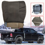 Driver Side Bottom Cloth Seat Cover Tan For 2003-2005 Dodge Ram 1500 2500 3500