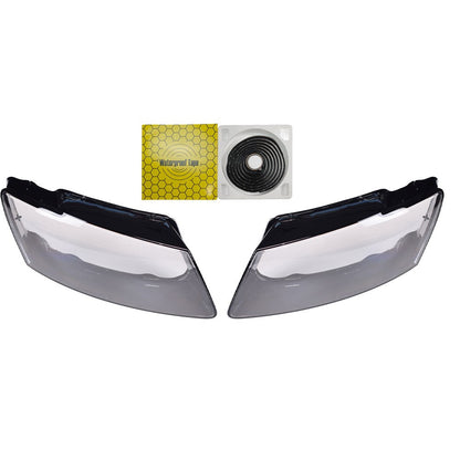 Headlight Headlamp Lens Cover For Audi Q5 2013 2014 2015 2016 2017 Left & Right