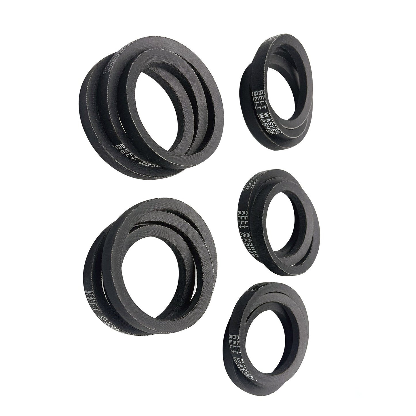 5Pcs New Belt 27001006 Compatible For Whirlpool Amana Maytag Washer 38174 Black