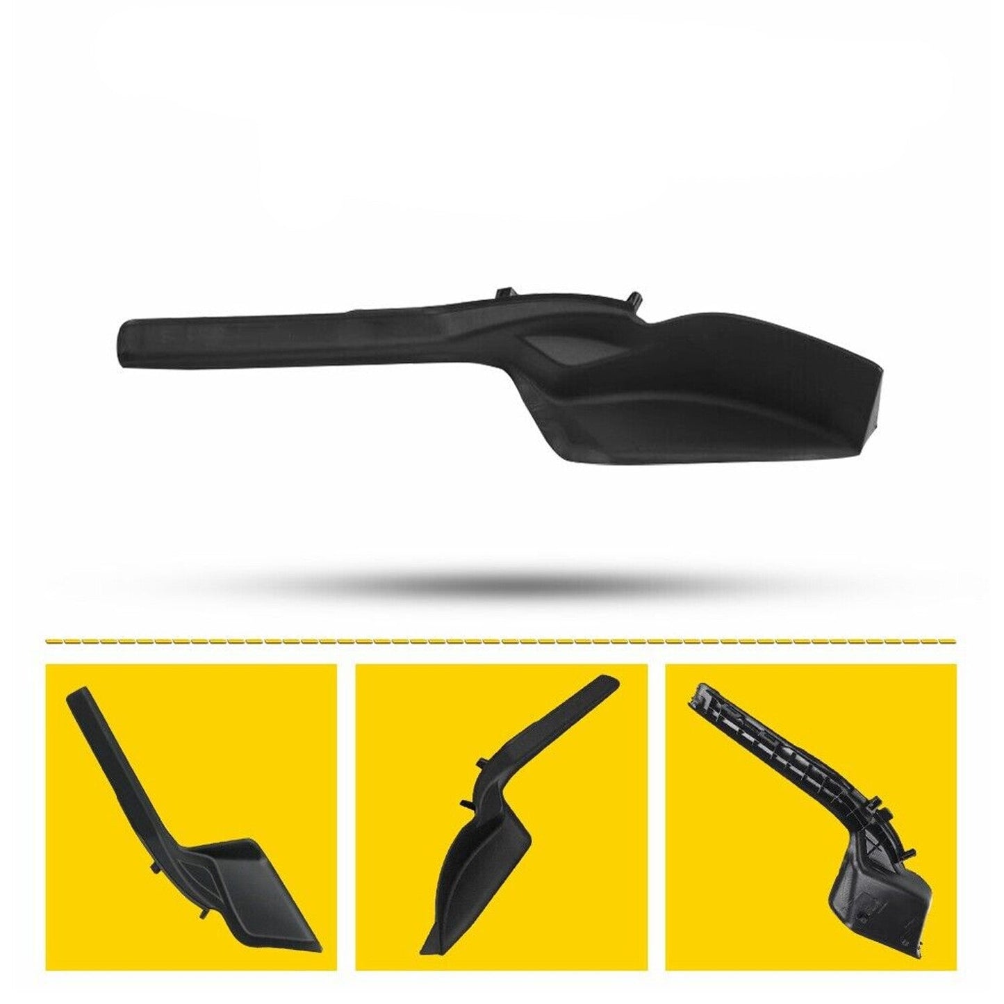 Front Windshield Wiper Side Cowl Extension Trim Cover for Toyota RAV4 2019 2020