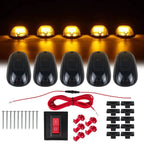 For Dodge Ram 1500 2500 3500 4500 2003-2018 Amber Smoke Cab Roof Marker Lights