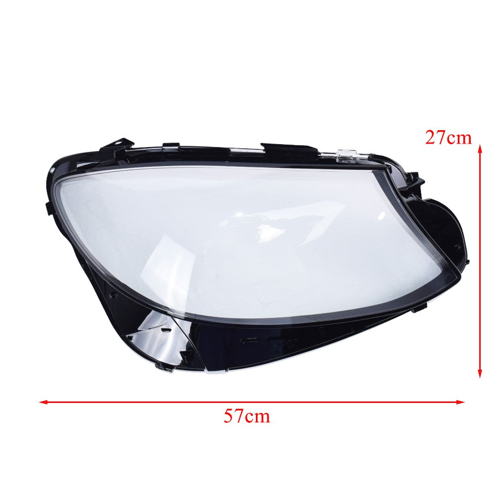 Headlight Lens Covers for Mercedes E-Class W213 2017-2020 Left+Right w/ Sealant