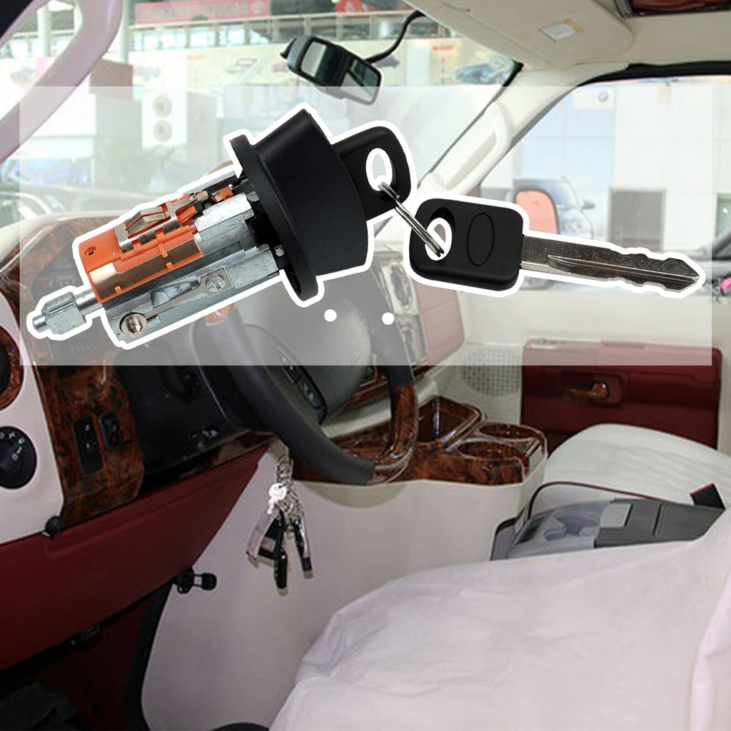 For 1996-08 ford E150 E250 E350 Door Lock Cylinders & Ignition Switch with Keys