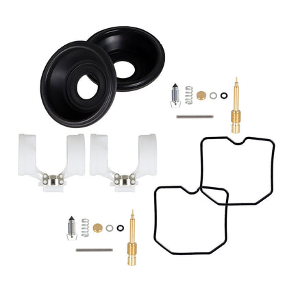 2X Carburetor Repair Kit Diaphragm For KAWASAKI EX250 Ninja 250R 2001-2012