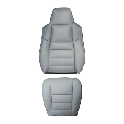 For Ford F250 F350 Super Duty 2002-2007 Driver Side Leather Seat Cover Gray