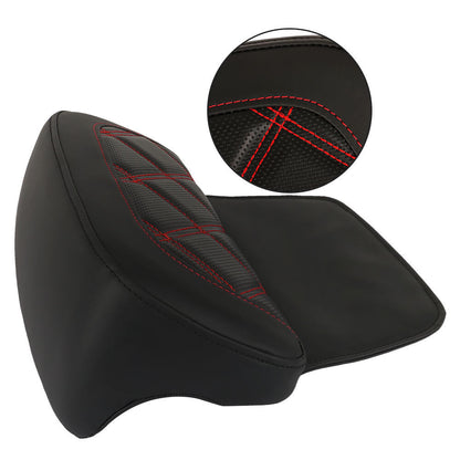 Backrest Pad Red Stitching For Glide Street Road Glide Road King 2009-UP USA