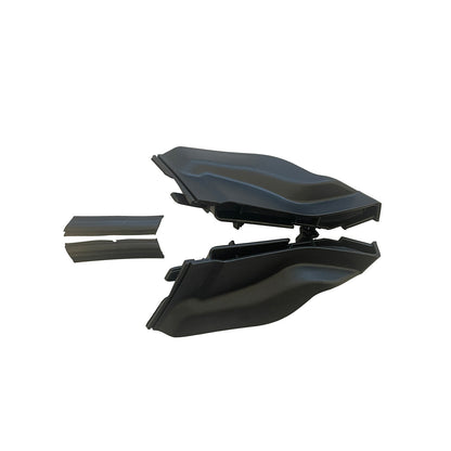 Front Windshield Wiper Side Cowl Extension Cover Trim For 2010-2015 Toyota Prius