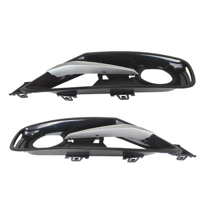 For BMW 3 Series F30 F31 4pcs Front Bumper Fog Light Lamp Grille Covers Trim