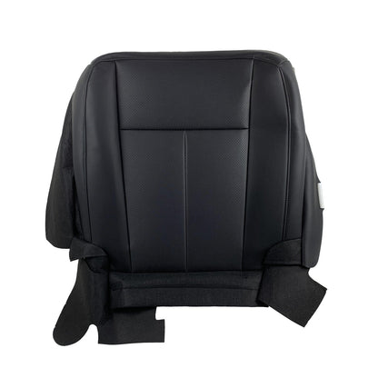Front Leather Perforated Seat Cover Black For 2007-2014 Ford Expedition Limited