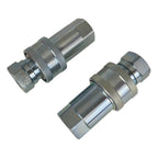 1/2" Ag Hydraulic Quick Connect Couplers Coupling Poppet For Pioneer Style 2Sets