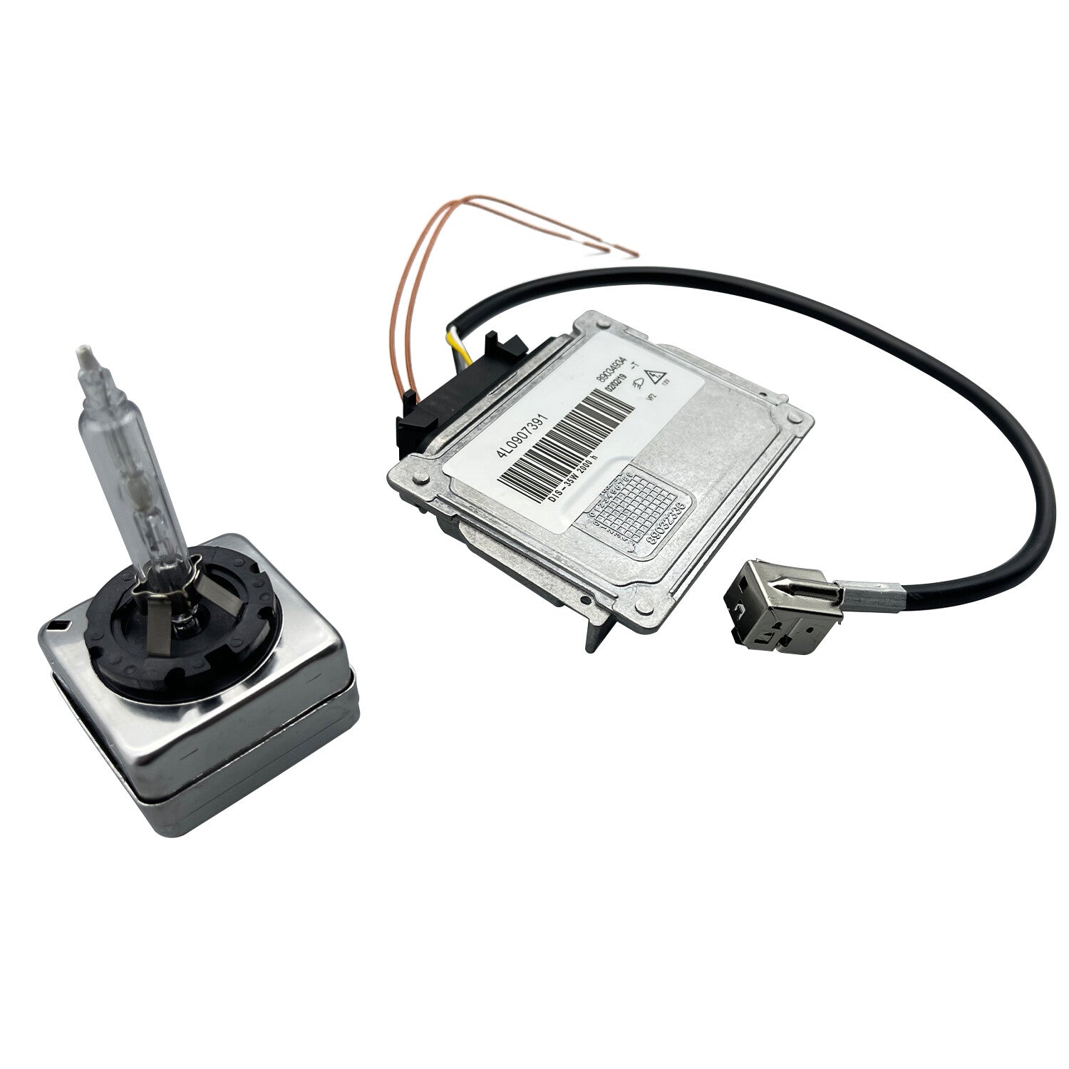 Xenon HID Headlight Ballast & Ignitor &Bulb For 2007-2010 Audi Q7 3.0L 3.6L 4.2L