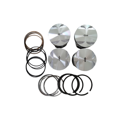 Main Rod Bearing &Piston&Rings For 06-17 Buick Chevrolet GMC Pontiac Saturn 2.4L