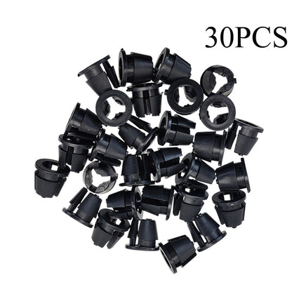 30x Grille & Side Market Light Grommet Retainer Clip For Toyota Screw Grommet