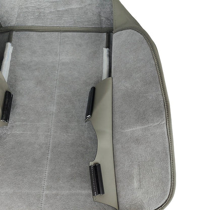 Passenger Side Bottom Leather Seat Cover Gray For 2002-2005 Dodge Ram 1500 SLT