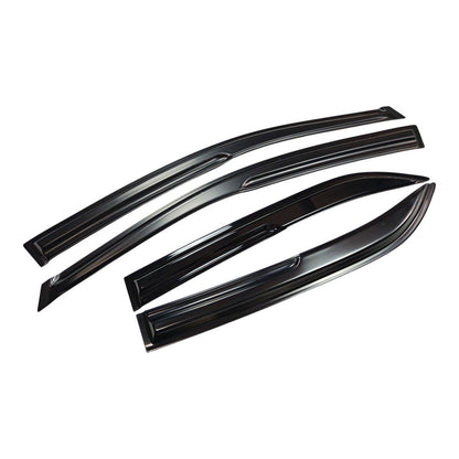 M Style Window Visors Sun Rain Guards For 2009-2013 Toyota Corolla Sedan
