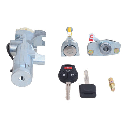 For Nissan Versa 12-19 Ignition Lock Cylinder & Door &Trunk Deck Lid Lock & Keys