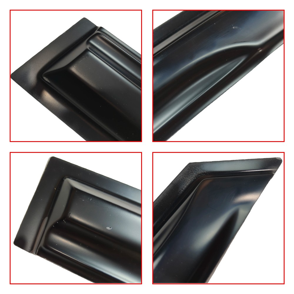 3D WAVY M STYLE WINDOW VISOR RAIN GUARD VENT FOR 2014-2018 KIA FORTE K3 SEDAN