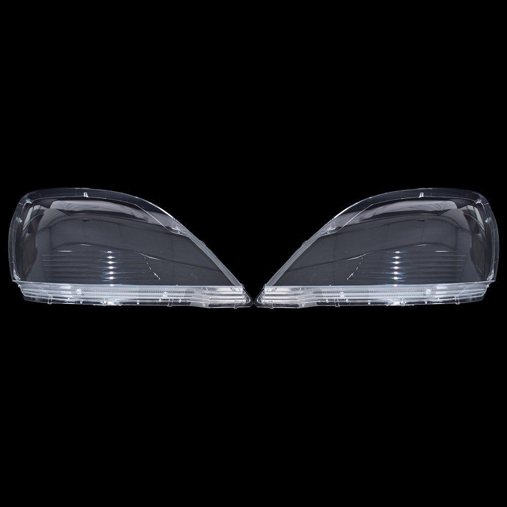Driver + Passenger Pair Headlamp Headlight Lens Covers For Lexus GX470 2003-2009