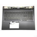 For Dell 17 G7 7700 0RC7PR RC7PR US Palmrest Upper Case w/Backlit Keyboard Black