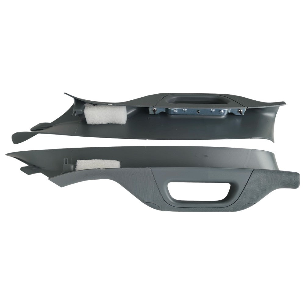 Left+Right For 11-16 Ford F350 F450 F550 A Pillar Grab Handle Interior Trim Gray