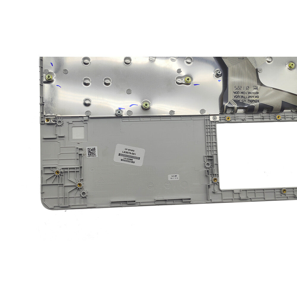 For HP 15-DY 15-EF 15-ef0023dx Palmrest Non-Backlit Keyboard L63578-001 FPR Hole