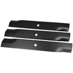 3 REPL XHT HD USA BLADES EXCEL FOR HUSTLER 797696 601124 54" RAPTOR SD FASTRAK X