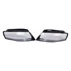 2PCS Left & Right For 2009-2012 Audi A4 Headlamp Cover Headlight Lens Cover