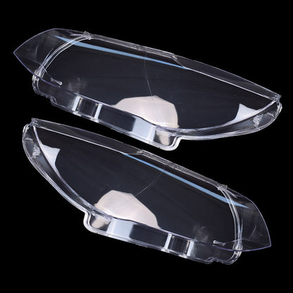 A Pair For BMW E92 Coupe E93 328i 2010-2013 LCI Clear Headlight Lens Covers