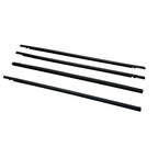 4PCS Weatherstrip Window Moulding Trim Seal Belt For Honda Civic Sedan 2016-2021