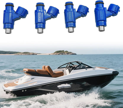 6S5-13761-10-00 4pcs Fuel Injectors 4 Holes for 2012-2024 Yamaha WaveRunner FX