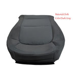 For 2015 - 2022 Chevy Colorado Driver Side Bottom Cloth Seat Cover Dark Gray