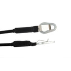 For 99-06 Silverado Sierra Avalanche H2 SUT Chevy GMC Pair Tailgate Cable Strap