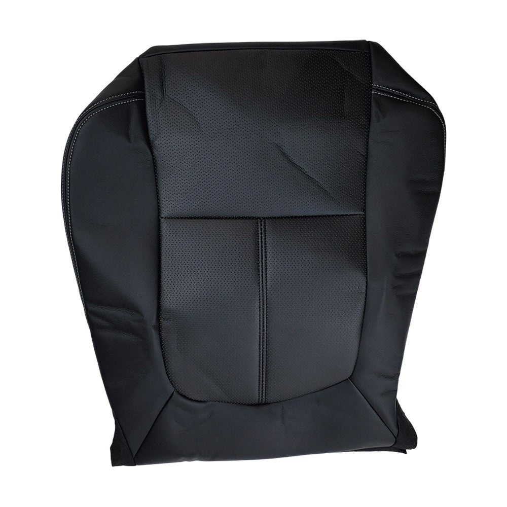 Driver Passenger Bottom Leather Seat Cover For 2011-2016 Ford F250 F350 Lariat