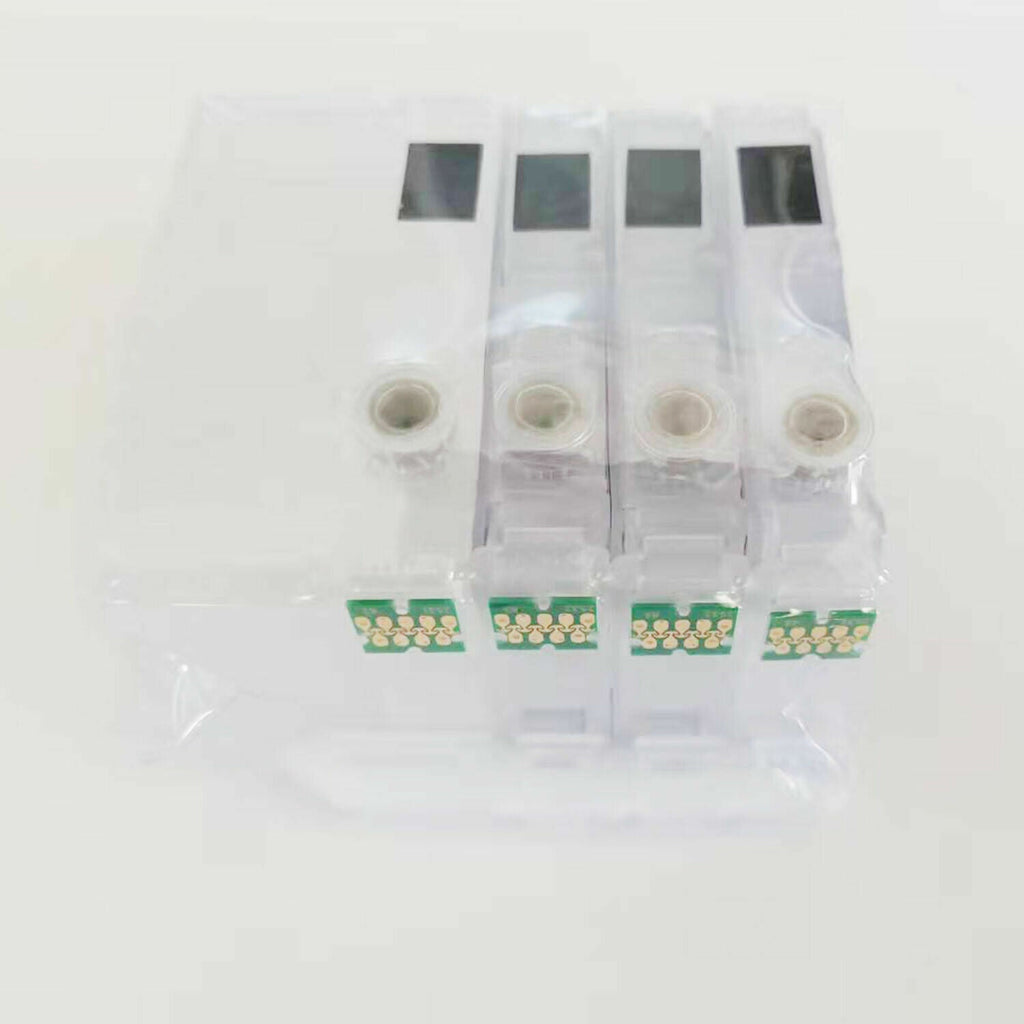 Printers 4 Color Refillable ink cartridges for Epson WorkForce 7610 7710 7210
