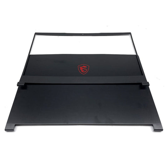 New For MSI GF63 GF63VR 8RC 8RD MS-16R1 MS-16R4 Top Back Cover & Bezel Hinges US