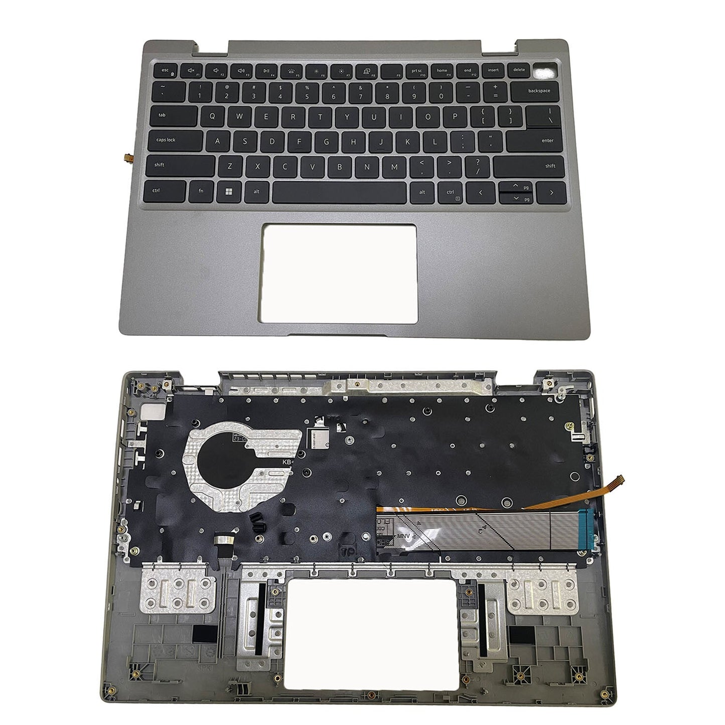 For Dell Latitude 3330 2-in-1 Palmrest Upper Case w/Backlit Keyboard Gray 0P05WP