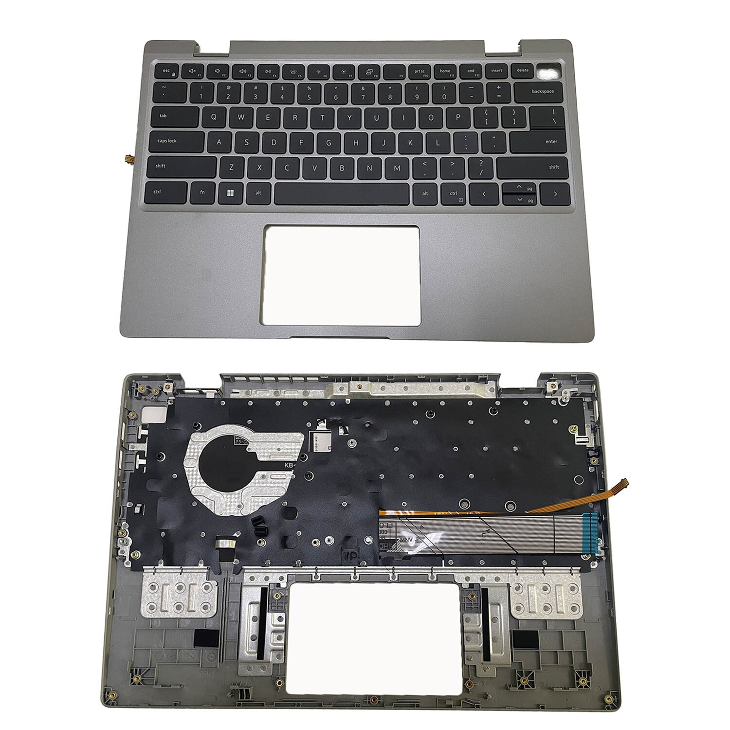 For Dell Latitude 3330 2-in-1 Palmrest Upper Case w/Backlit Keyboard Gray 0P05WP