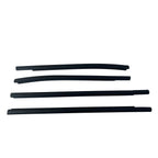 Weatherstrip Rubber Seal Set of 4 For Ford Ranger 2021 XLT Crew Cab Pickup