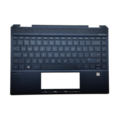 Blue Palmrest Backlit Keyboard For HP Spectre X360 13-AP 13-AP0013DX L37683-001