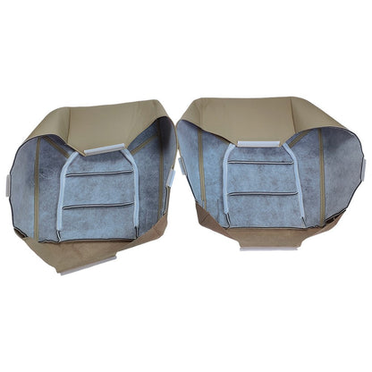 For 1999 2000 Ford F250 F350 Lariat Driver & Passenger Side Bottom Seat Covers