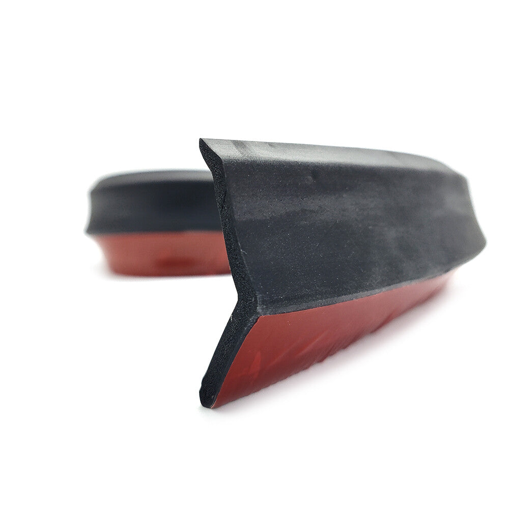 2.5M Car Front Bumper Lip Splitter Body Spoiler Chin Skirt Universal Black