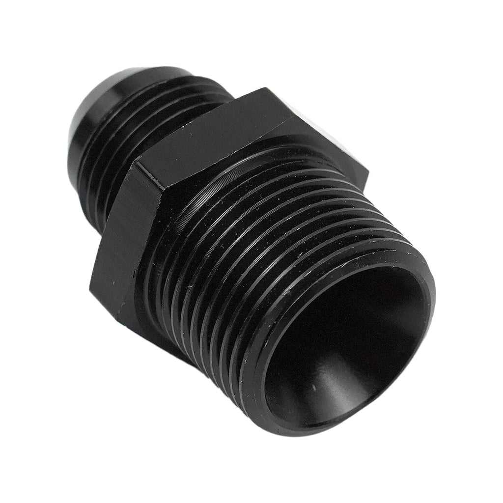 10AN Male Flare to 3/4" NPT Pipe Male Fitting Adapter Union Connector Straight