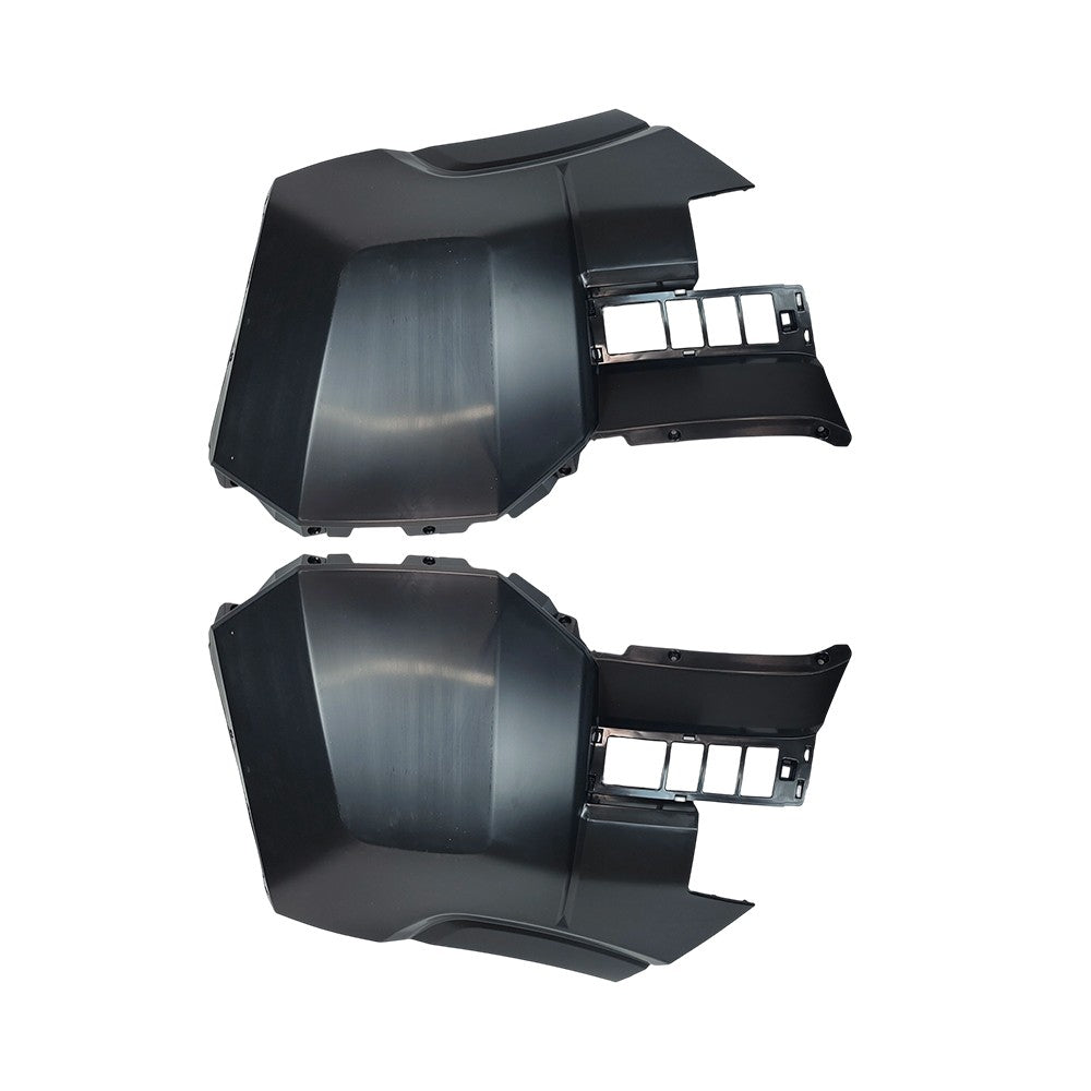 2x For Toyota Tundra 2022-24 Front Bumper End Caps Panel Covers W/O Sensor Hole