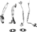 Turbo Charger Coolant Hose Line Kit 11427563713 For Base 3.0L L6 BMW 335i 335xi